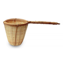 Tea Strainer Bamboo with Long Handle