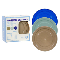 Lids Working Glass 6 pack