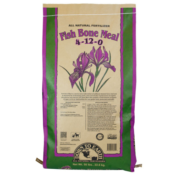Fish Bone Meal 4-12-0 50 lb