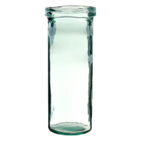 Vase Recycled Glass 11″ Cylinder