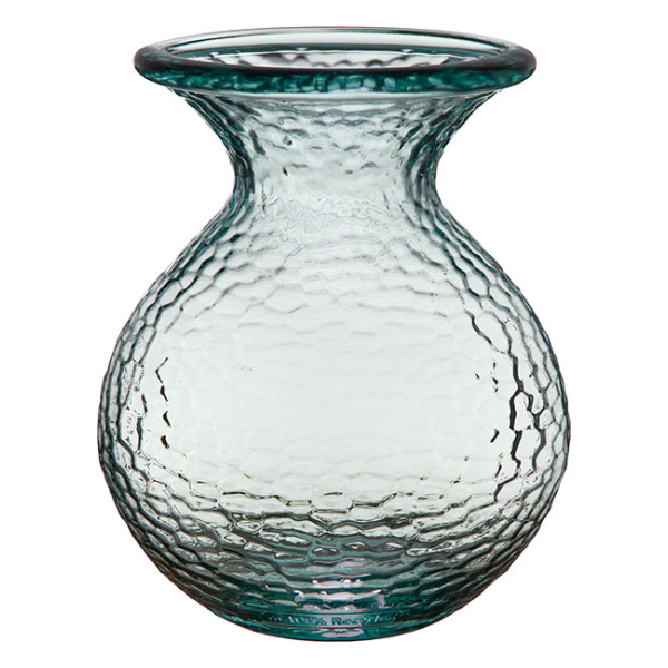 Vase Round Hammered 9.5″