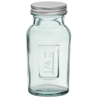 Jar Pharmacy with Metal Lid 9 oz