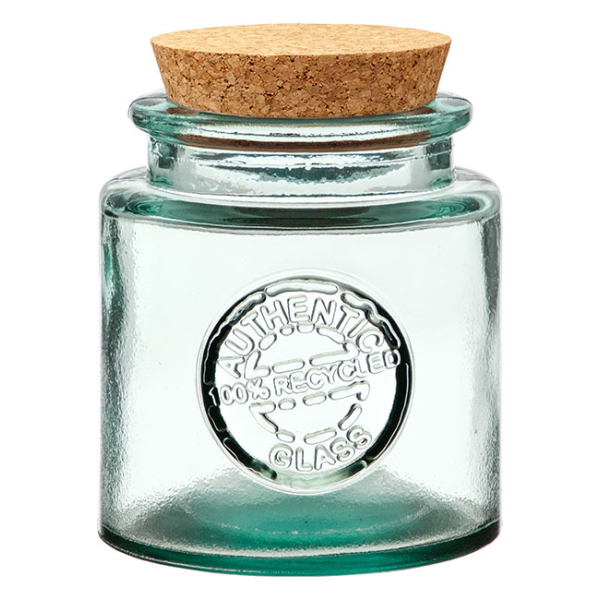 Jar “Authentic” with Cork 16 oz