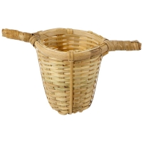 Tea Strainer Bamboo with Double Handle