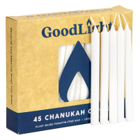 Goodlight Candle Chanukah White 45 pack