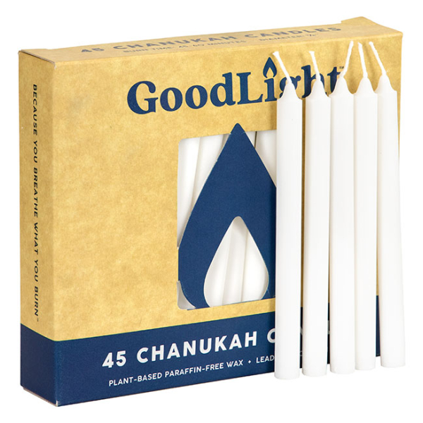 Goodlight Candle Chanukah White 45 pack
