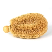 Brush Veggie Coir with Knob Handle Large