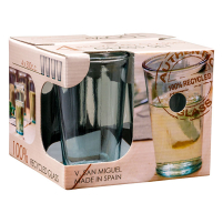 Drinking Glasses Conical 10 oz 4 pack