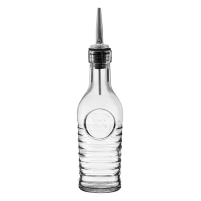 Bottle “Officina” with Spout Clear