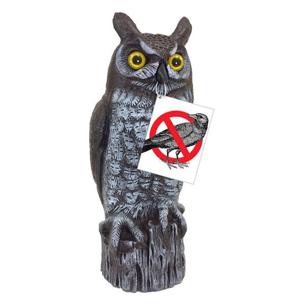 Great Horned Owl Scarecrow