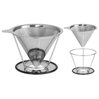 Coffee Cone Filter with Stand