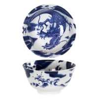 Bowl Blue Dragon
