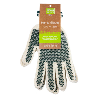 Glove Hemp Knit With Dots X-Large