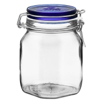 Jar Fido with Blue Lid 1 lt
