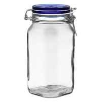 Jar Fido with Blue Lid 1.5 lt