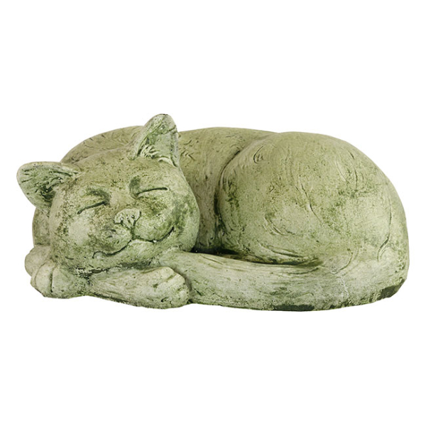 Statue Sleeping Cat
