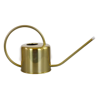 Watering Can Vintage-Style Brass 1 qt