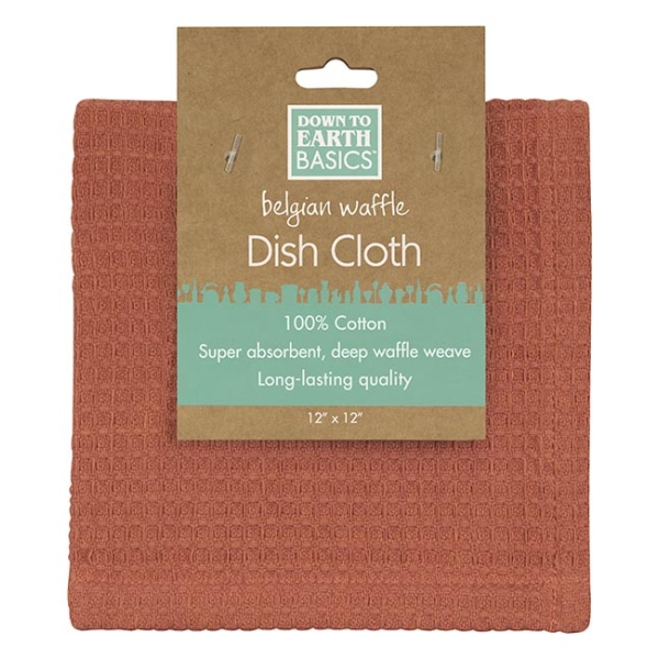 Dish Cloth Cotton Salmon