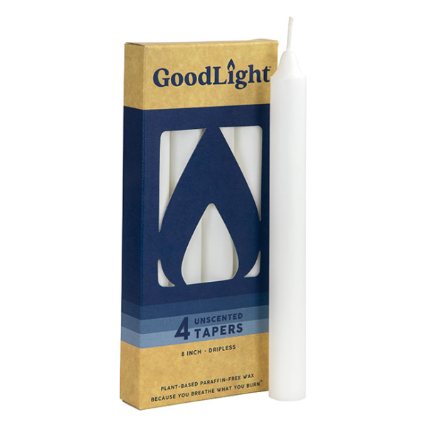 Goodlight Candle Taper 8″ 4 pack