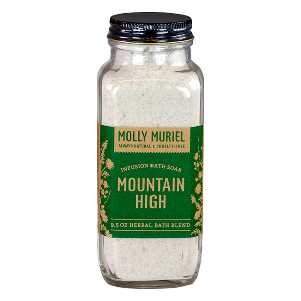 Bath Soak 9.5 OZ Mountain High Molly Muriel