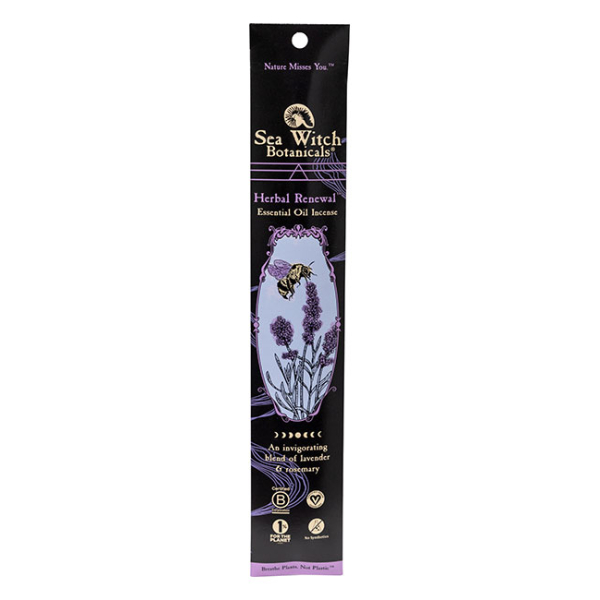 Incense Sea Witch Botanical ‘Herbal Renewal’ 20 count