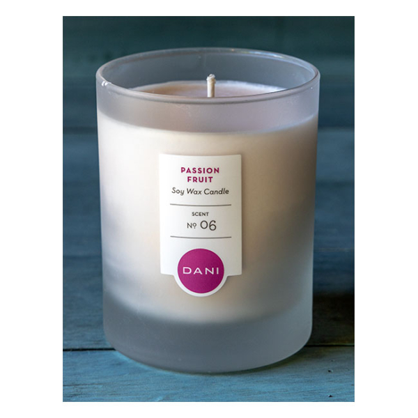 Candle Passion Fruit 7.5 oz Dani Naturals