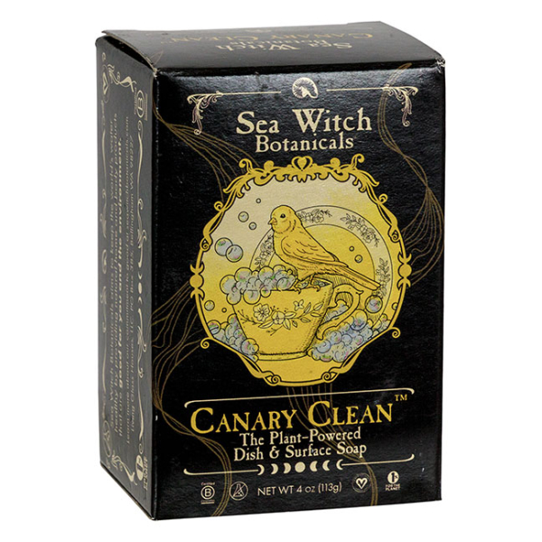 Dish Soap Bar Sea Witch Canary Clean 4 oz