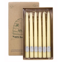 Beeswax Taper Candle 10″