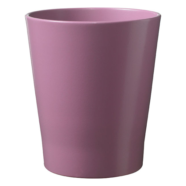Drop-in Pottery Merina Orchid Pot 5.5" Matte Fuchsia