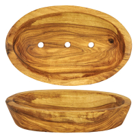 Olivewood Soap Dish Oval