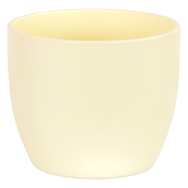 Drop-in Pottery Basel 4.75″ Matte Cream