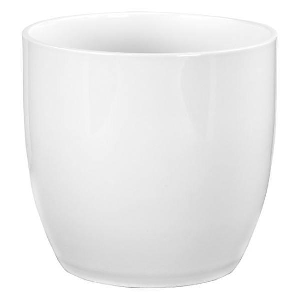 Drop-in Pottery Basel 6.25″ Shiny White