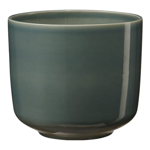 Drop-in Pottery Bari 7.48″ Shiny Green-Blue
