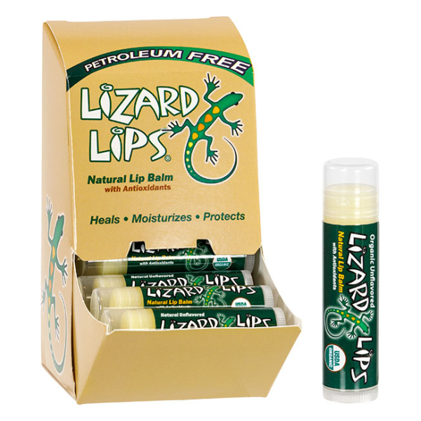Lip Balm Organic Lizard Lips Unflavored - Image 2