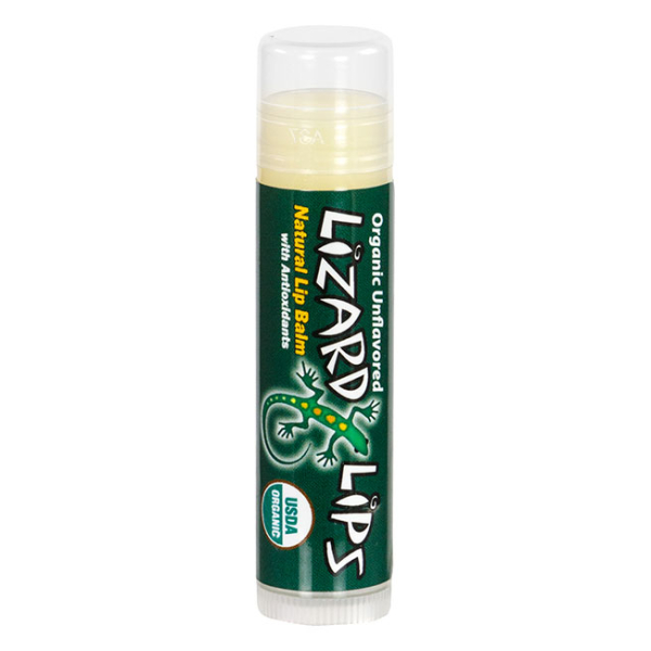 Lip Balm Organic Lizard Lips Unflavored