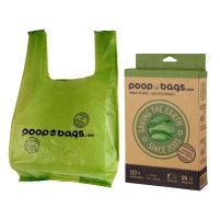 Poop Bags Handle Tie Bag 120 pack