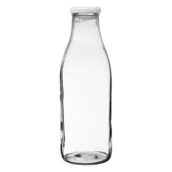 Le Parfait Bottles 1L (32oz) Milk Cap / 6