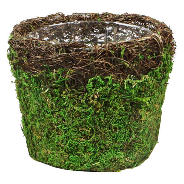 Vineyard/Green Deco Baskets Medium