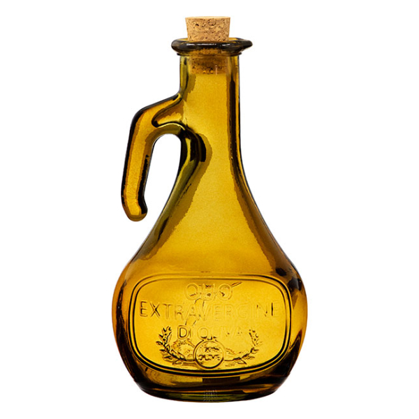 Bottle Olio Olive Oil Amber 17 oz