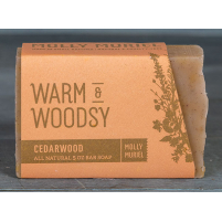 Soap Bar Warm & Woodsy 5 oz Molly Muriel
