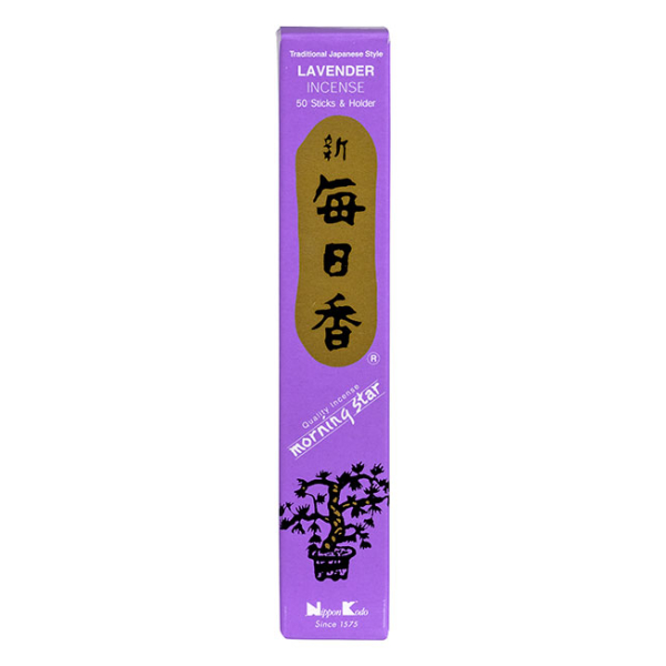 Incense Lavender PK/50 Morning Star Nippon Kodo