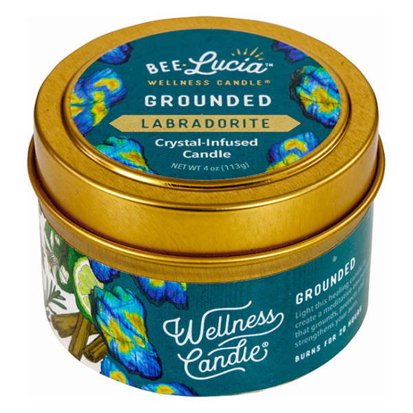 Candle Wellness Grounded Tin 4 oz