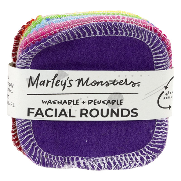 Facial Rounds pack of 10 Cotton Flannel