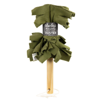 Green Organic Cotton Duster with Handle