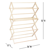 Clothes Drying Rack Large 52″