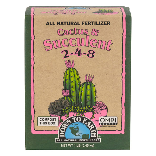 Cactus & Succulent Mix 2-4-8 1 lb