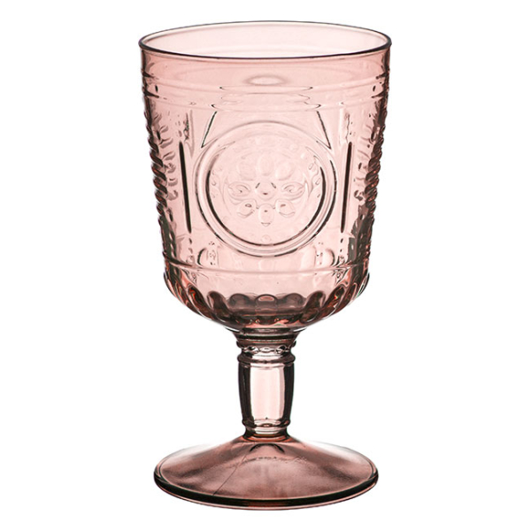 Romantic Stem Drinking Goblet Rose 10.75 oz