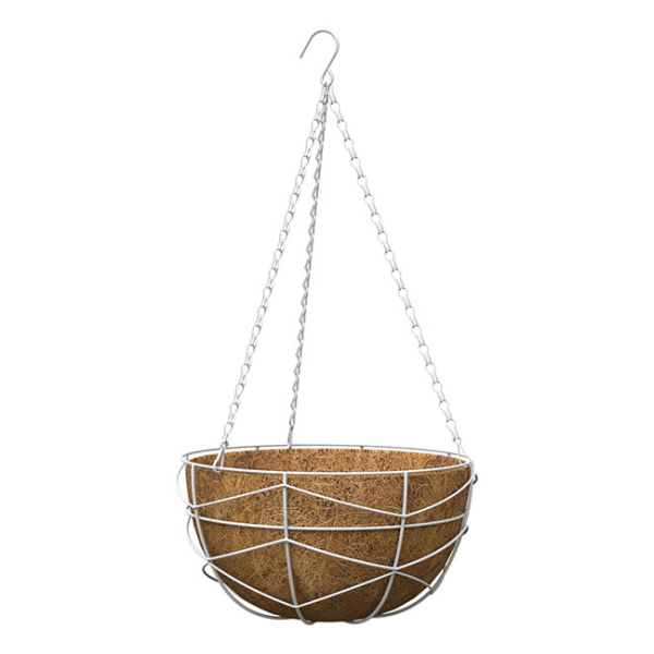 Hanging Basket Modern Wire 14″ Assorted