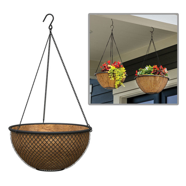 Hanging Basket Heavy Duty Mesh 14" - Image 3