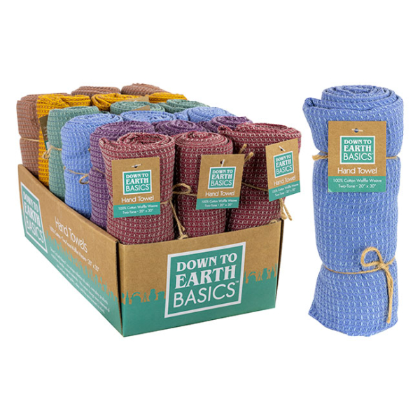 Two-Tone Hand Towel Assorted 20" x 30"